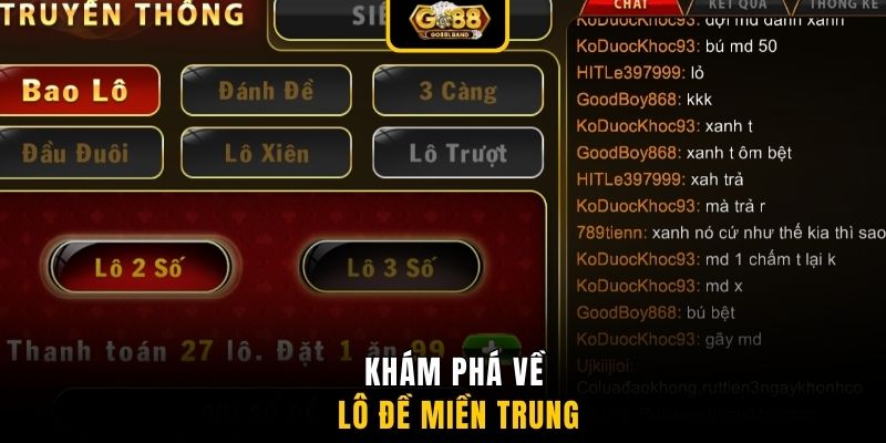Khám phá về lô đề miền Trung